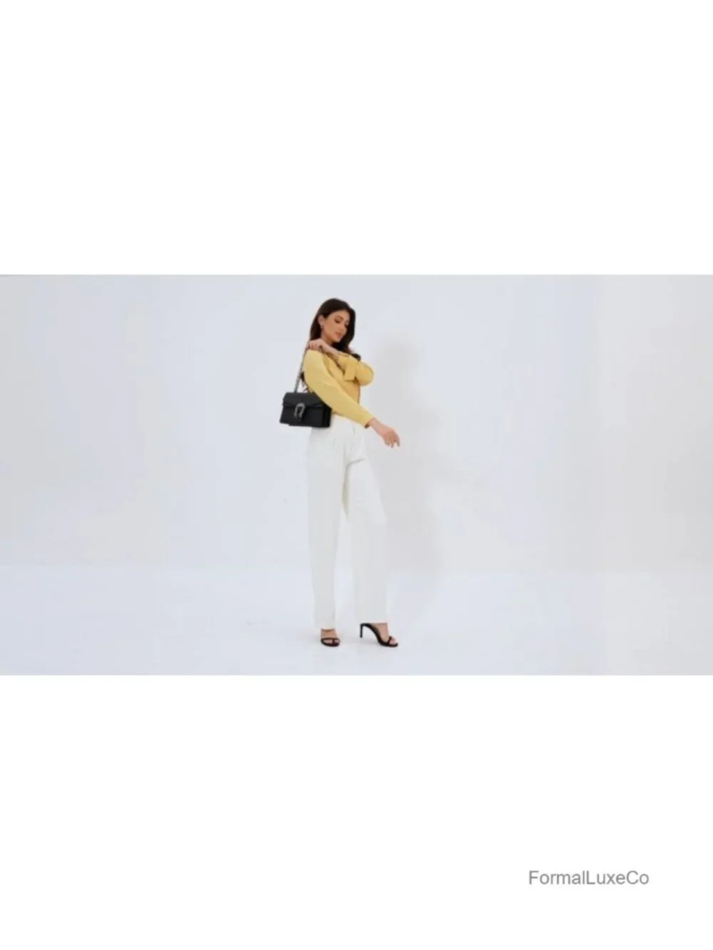 Genuine Leather Crossbody Bag Chain Purse Satchel Shoulder Bag for Women